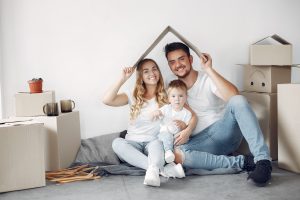 family moving using boxes family moving using boxes